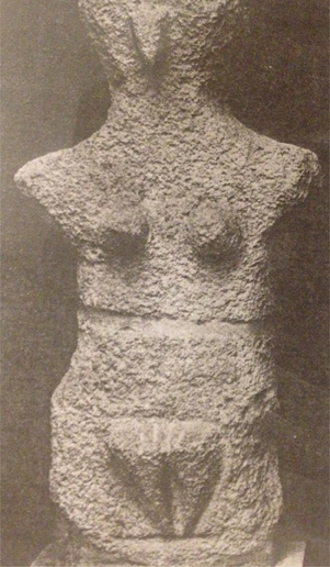 2-9-Frauenfigur fruehkykladisch